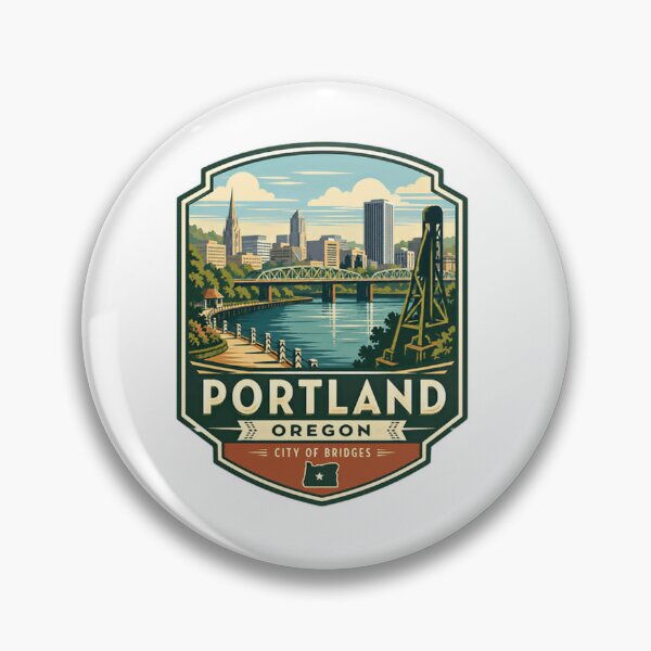 Item preview, Portland Oregon City Of Bridges Travel Souvenir designed and sold by Simsimah26Parks.
