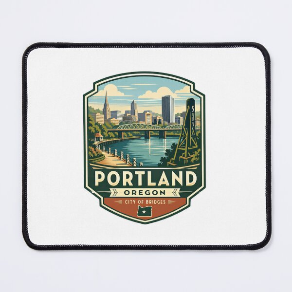 Item preview, Portland Oregon City Of Bridges Travel Souvenir designed and sold by Simsimah26Parks.
