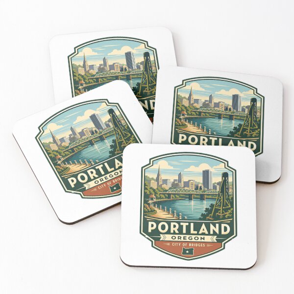 Item preview, Portland Oregon City Of Bridges Travel Souvenir designed and sold by Simsimah26Parks.