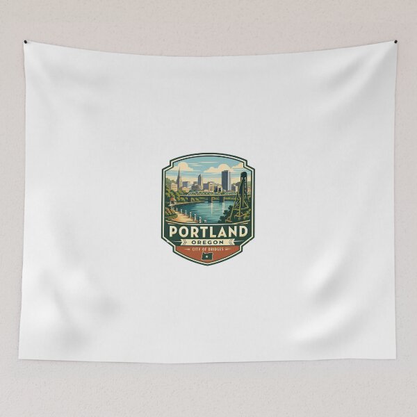 Item preview, Portland Oregon City Of Bridges Travel Souvenir designed and sold by Simsimah26Parks.