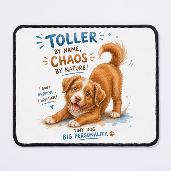 Item preview, Nova Scotia Duck Tolling Retriever puppy designed and sold by Talpha.