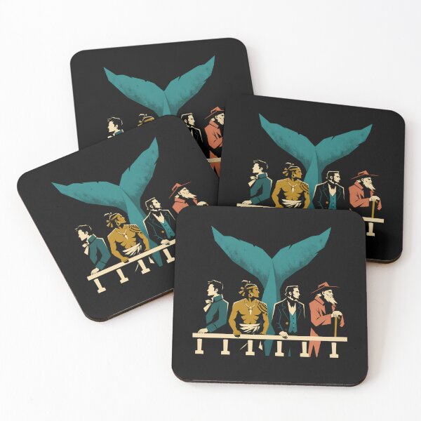 Item preview, Moby Dick Crew Beneath the Giant Whale Tail designed and sold by Fenay Designs.