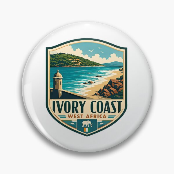 Item preview, Ivory Coast West Africa Travel Souvenir Ivorian Heritage Destination designed and sold by Simsimah26Parks.