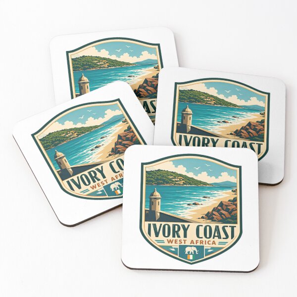 Item preview, Ivory Coast West Africa Travel Souvenir Ivorian Heritage Destination designed and sold by Simsimah26Parks.