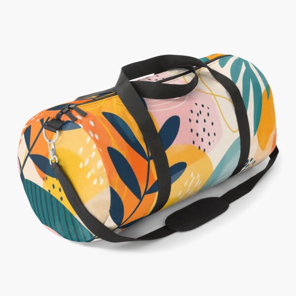 Item preview, Colourful Abstract Botanical Pattern With Organic Shapes And Rainbows designed and sold by My Gluten Free Life UK.