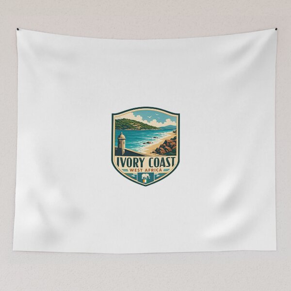 Item preview, Ivory Coast West Africa Travel Souvenir Ivorian Heritage Destination designed and sold by Simsimah26Parks.