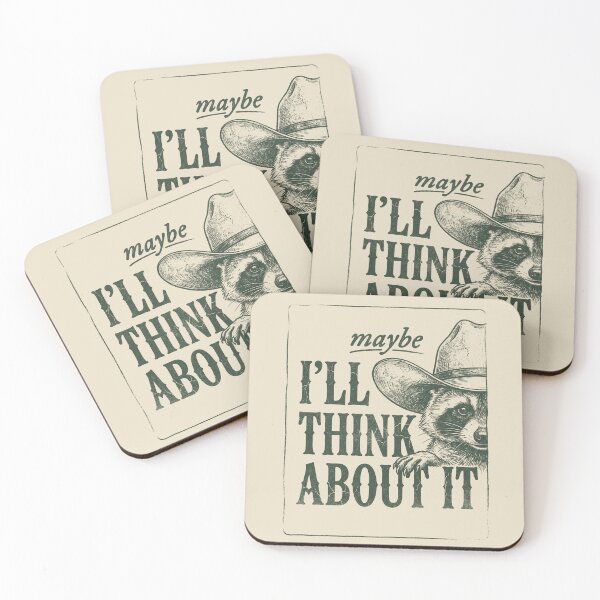 Item preview, I'LL THINK ABOUT IT designed and sold by SignumShop.