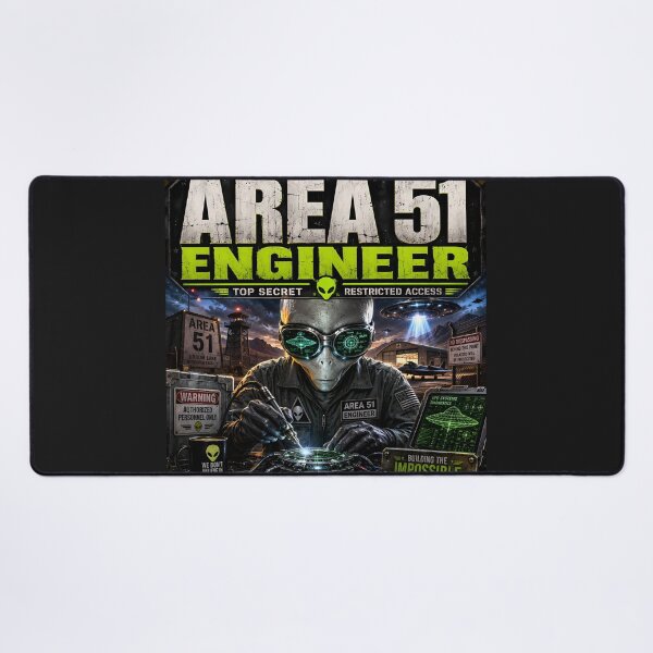 Item preview, Area 51: Engineer designed and sold by aliengalaxiesglobal.