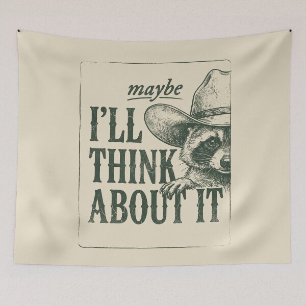 Item preview, I'LL THINK ABOUT IT designed and sold by SignumShop.