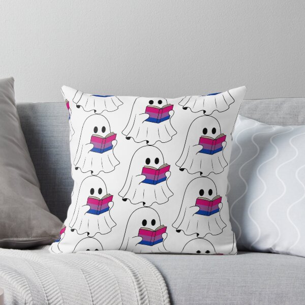 Item preview, Ghost With Book - Bisexual Pride Halloween designed and sold by Cannaxes Studio.