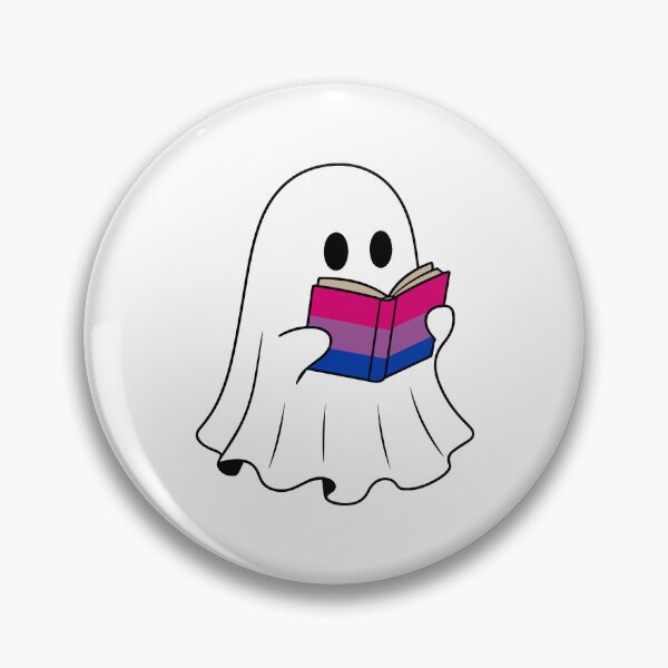 Item preview, Ghost With Book - Bisexual Pride Halloween designed and sold by Cannaxes Studio.