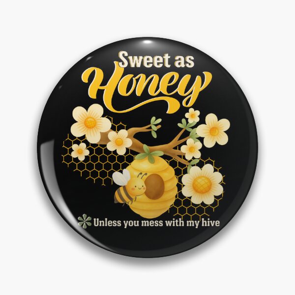 Item preview, Queen Bee | Sweet as Honey Unless You Mess with My Hive | Light Print Edition designed and sold by SunandShade.