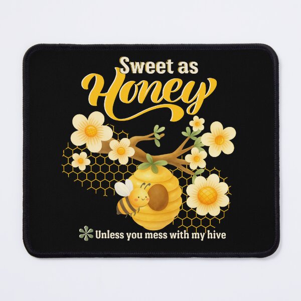 Item preview, Queen Bee | Sweet as Honey Unless You Mess with My Hive | Light Print Edition designed and sold by SunandShade.