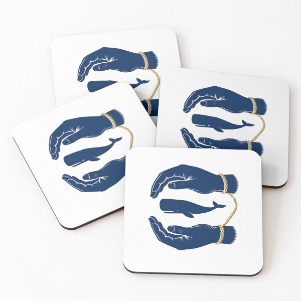 Item preview, Moby Dick: Whale Between Bound Hands designed and sold by Fenay Designs.