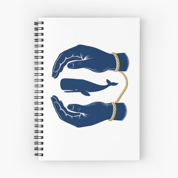 Item preview, Moby Dick: Whale Between Bound Hands designed and sold by Fenay Designs.