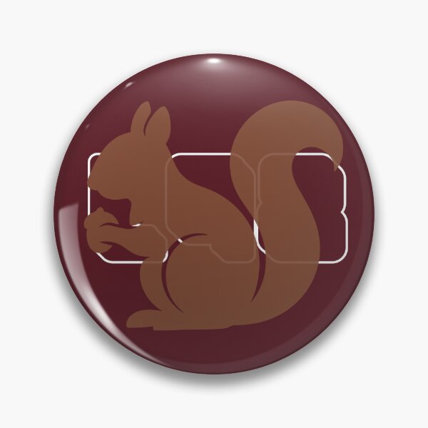 Item preview, Brown Squirrel Acorn Silhouette Outdoor L98 Art designed and sold by L98-Studio.