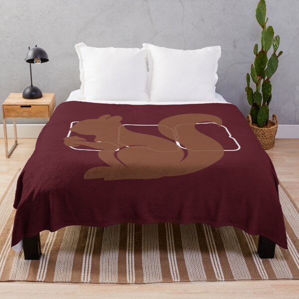 Item preview, Brown Squirrel Acorn Silhouette Outdoor L98 Art designed and sold by L98-Studio.