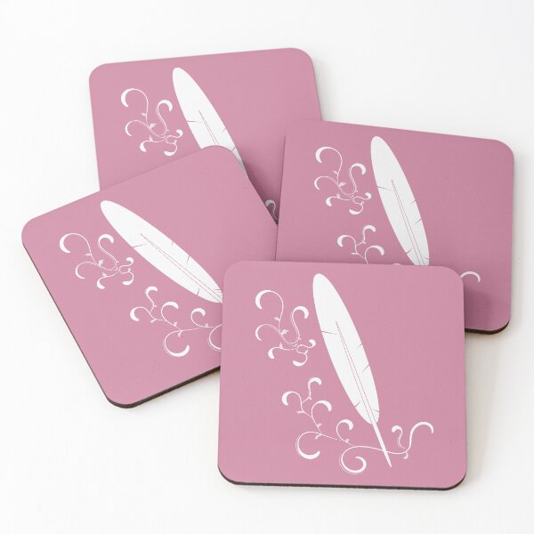 Item preview, Feather ornaments designed and sold by RedPoppyStudio.