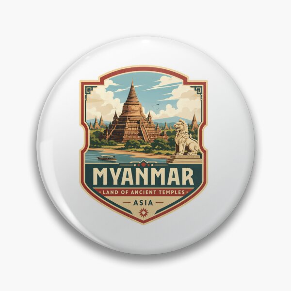 Item preview, Myanmar Land Of Ancient Temples Asia Travel Vacation Souvenir Explorer designed and sold by Simsimah26Parks.