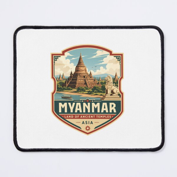 Item preview, Myanmar Land Of Ancient Temples Asia Travel Vacation Souvenir Explorer designed and sold by Simsimah26Parks.
