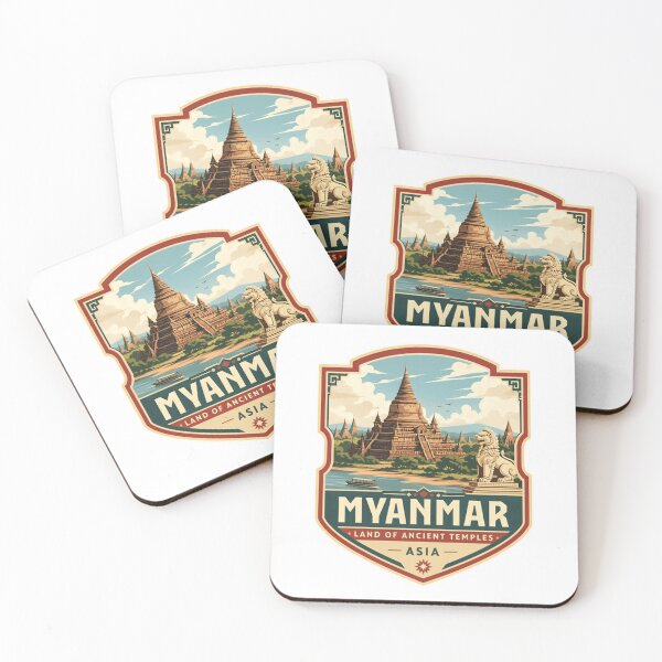 Item preview, Myanmar Land Of Ancient Temples Asia Travel Vacation Souvenir Explorer designed and sold by Simsimah26Parks.