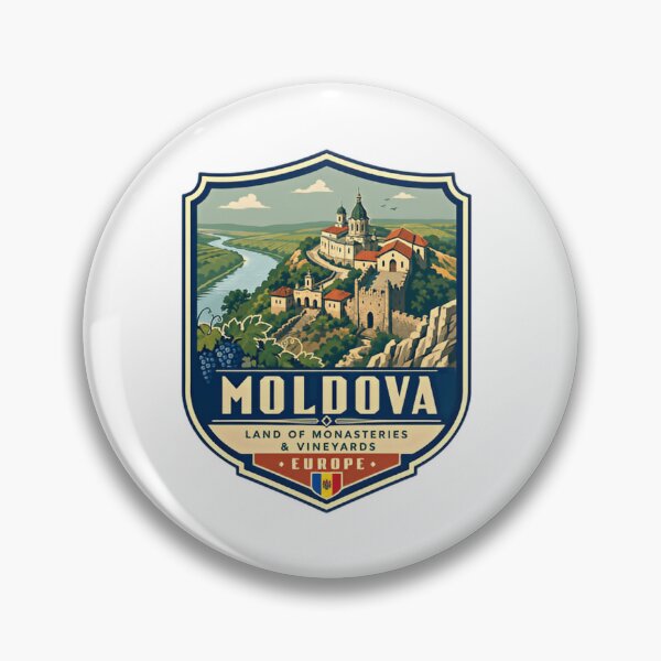 Item preview, Moldova Land Of Monasteries & Vineyards Europe Travel Souvenir designed and sold by Simsimah26Parks.