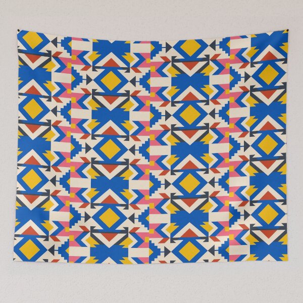 Item preview, Geometric Harmony – Bold Abstract Pattern Artwork designed and sold by Dogandesighn.