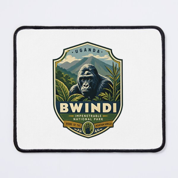 Item preview, Uganda Bwindi Impenetrable National Park Home Of The Mountain Gorilla Wildlife Trekking designed and sold by Simsimah26Parks.