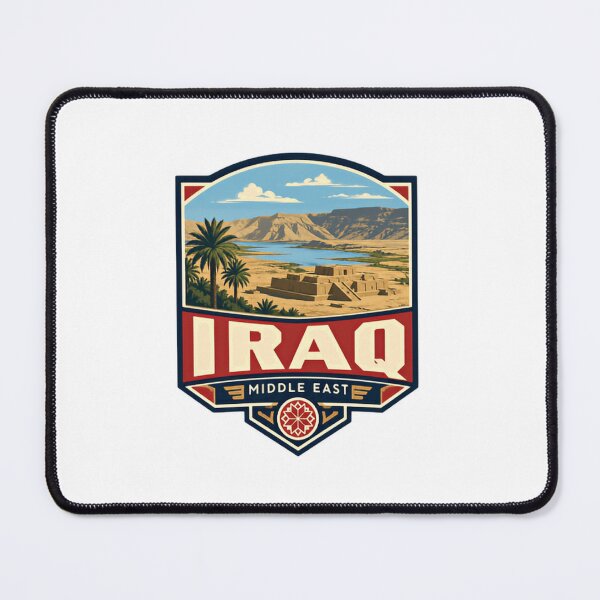 Item preview, Iraq Middle East Iraqi Heritage Travel Souvenir designed and sold by Simsimah26Parks.