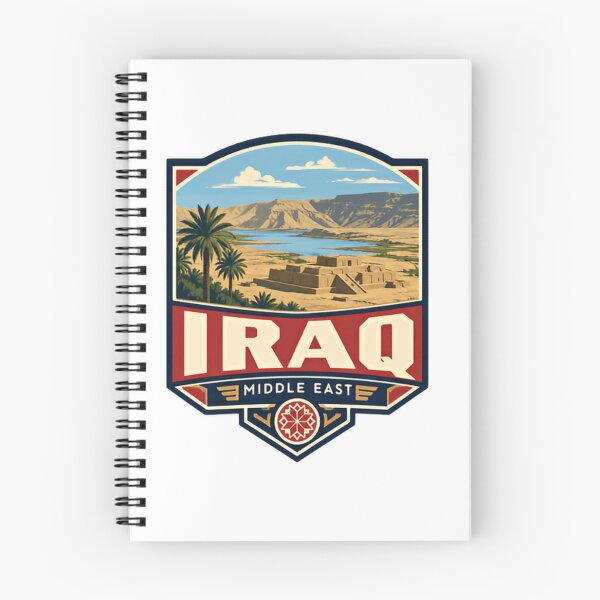Item preview, Iraq Middle East Iraqi Heritage Travel Souvenir designed and sold by Simsimah26Parks.