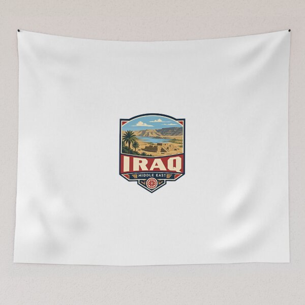 Item preview, Iraq Middle East Iraqi Heritage Travel Souvenir designed and sold by Simsimah26Parks.