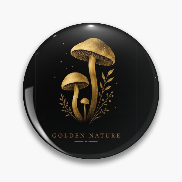 Item preview, Golden Mushrooms designed and sold by DoveArtDesigns.