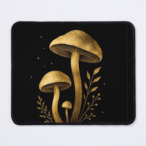 Item preview, Golden Mushrooms designed and sold by DoveArtDesigns.