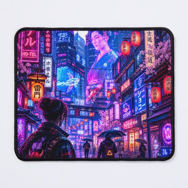 Item preview, Japan Neon Tokyo Night City designed and sold by Print Print On.