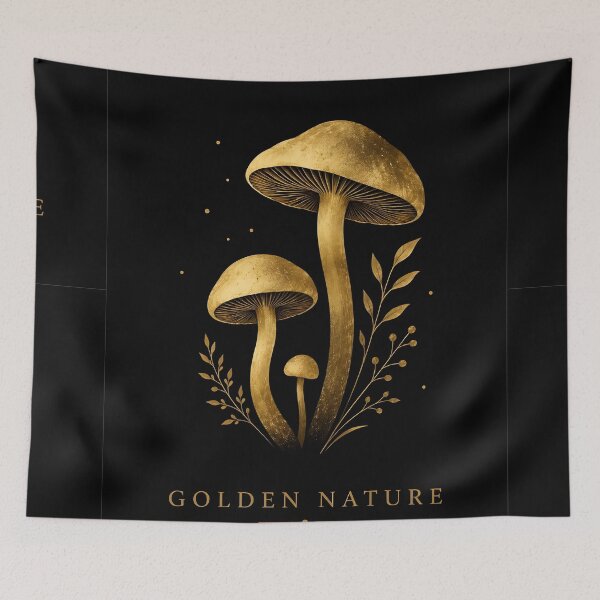 Item preview, Golden Mushrooms designed and sold by DoveArtDesigns.