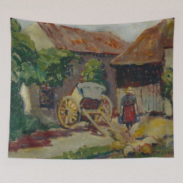 Item preview, Breton Farm Yard designed and sold by tomorrowsart.