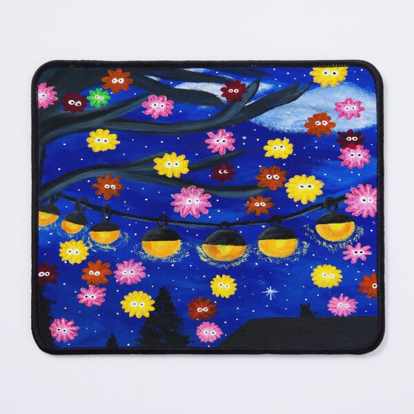 Item preview, Whimsical Soot Sprites Night Painting designed and sold by AnnekeJordaan.