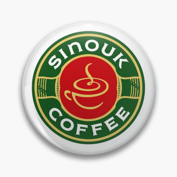 Item preview, Sinouk Coffee Vintage Circular Badge Design designed and sold by dreyesvc.