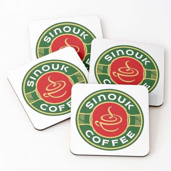 Item preview, Sinouk Coffee Vintage Circular Badge Design designed and sold by dreyesvc.