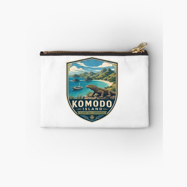 Item preview, Komodo Island Flores Sea Indonesia Dragon Wildlife Traveler designed and sold by Simsimah26Parks.