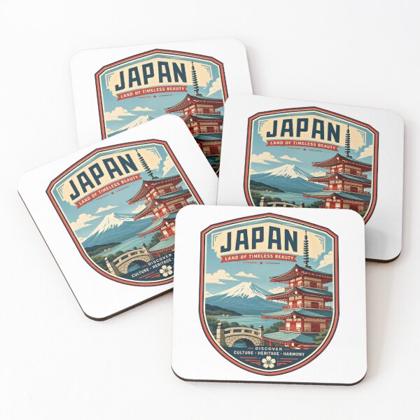 Item preview, Japan Land Of Timeless Beauty Discover Culture Heritage Harmony Japanese Travel Souvenir designed and sold by Simsimah26Parks.