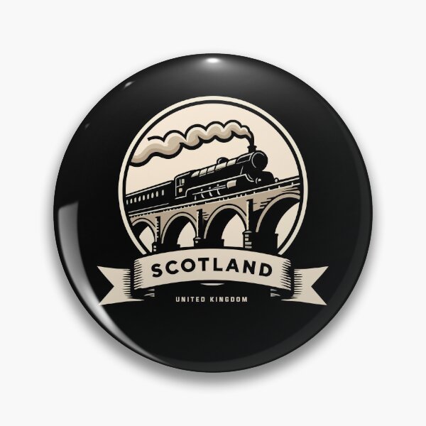 Item preview, Highland Steam Train – Vintage Scotland designed and sold by Scaryzz.