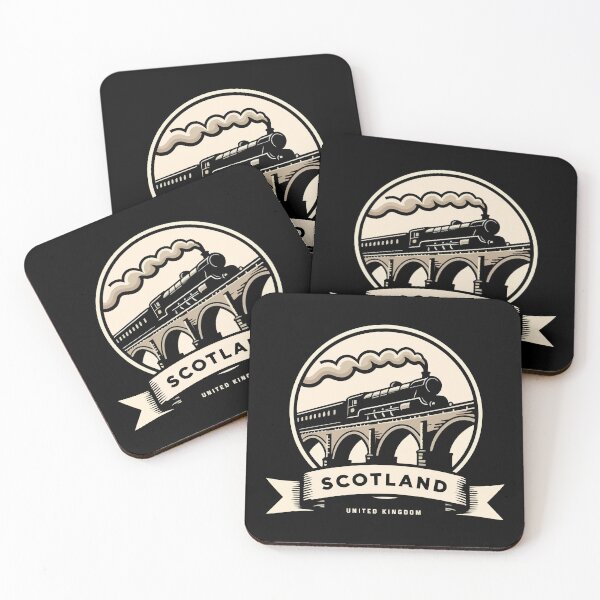 Item preview, Highland Steam Train – Vintage Scotland designed and sold by Scaryzz.