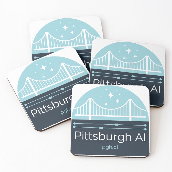 Item preview, Copia del logotipo azul de Pittsburgh AI PghAi designed and sold by PittsburghAI.