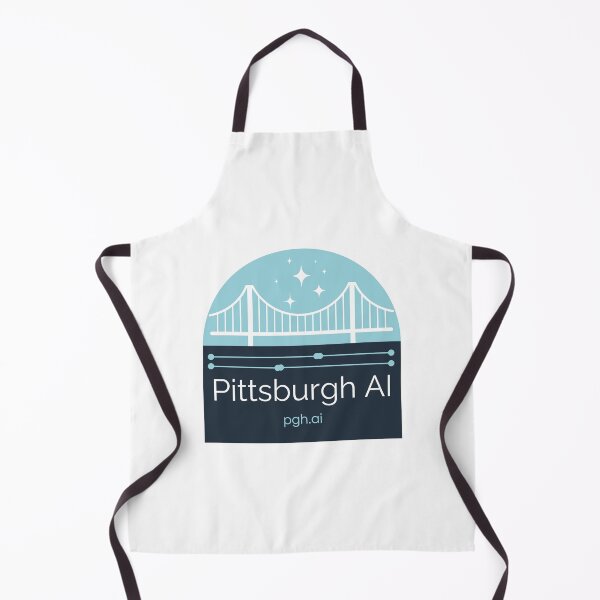 Artikelvorschau, Kopie des blauen Logos von Pittsburgh AI PghAi entworfen und verkauft von PittsburghAI.