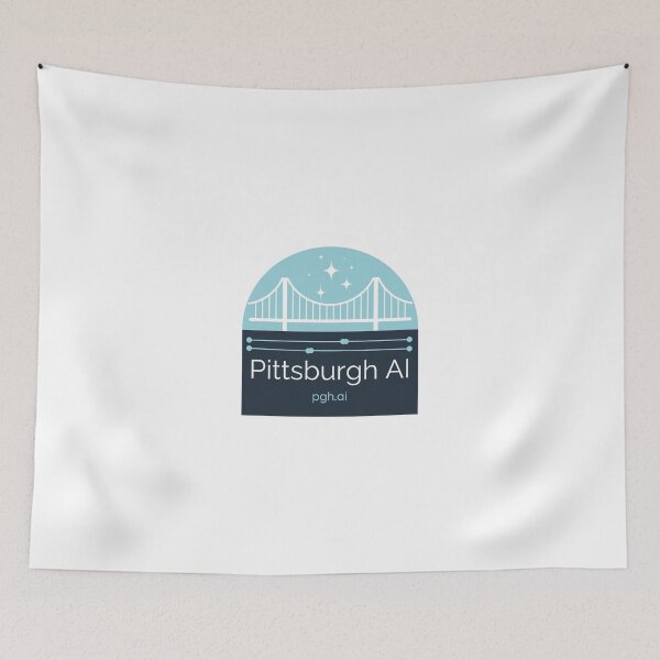 Item preview, Copia del logotipo azul de Pittsburgh AI PghAi designed and sold by PittsburghAI.