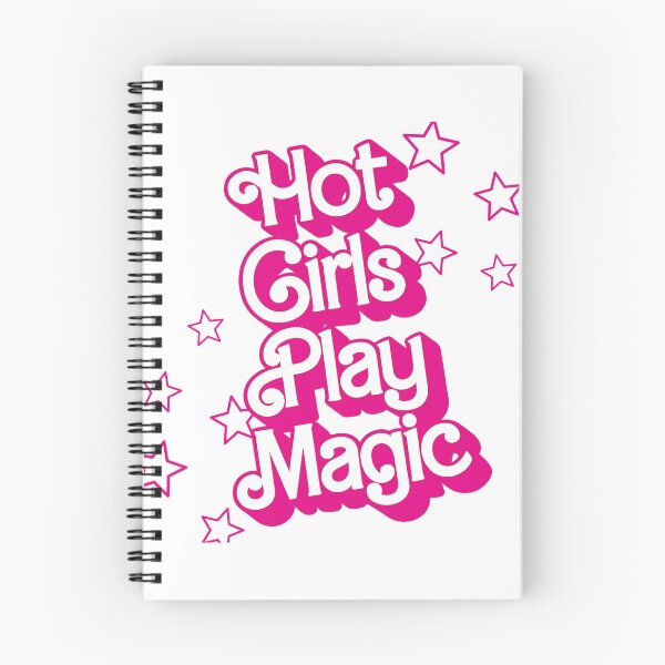 Item preview, Hot Girls Play Magic - Barbie designed and sold by BasketweaveStch.