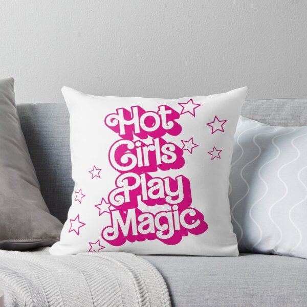 Item preview, Hot Girls Play Magic - Barbie designed and sold by BasketweaveStch.