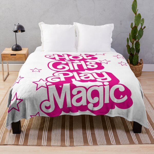 Item preview, Hot Girls Play Magic - Barbie designed and sold by BasketweaveStch.