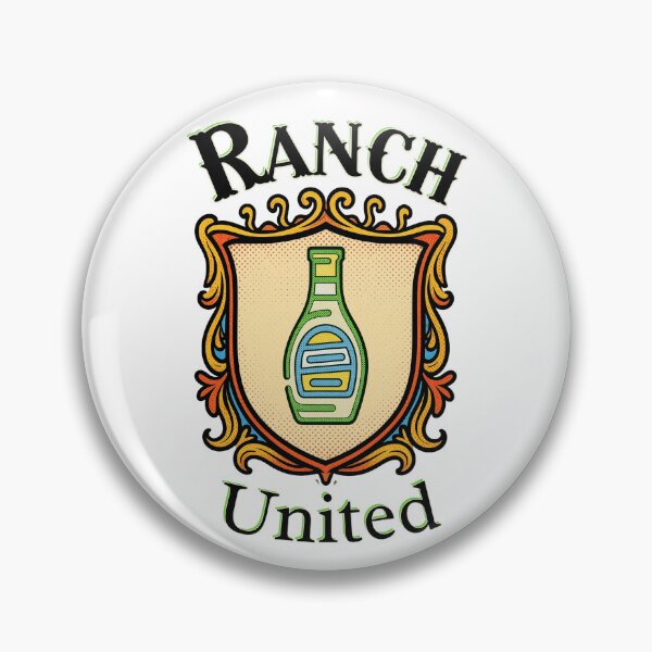 Artikelvorschau, Lustiges Ranch-Dressing | Retro-Wappen des Ranch United Football Club entworfen und verkauft von SunandShade.